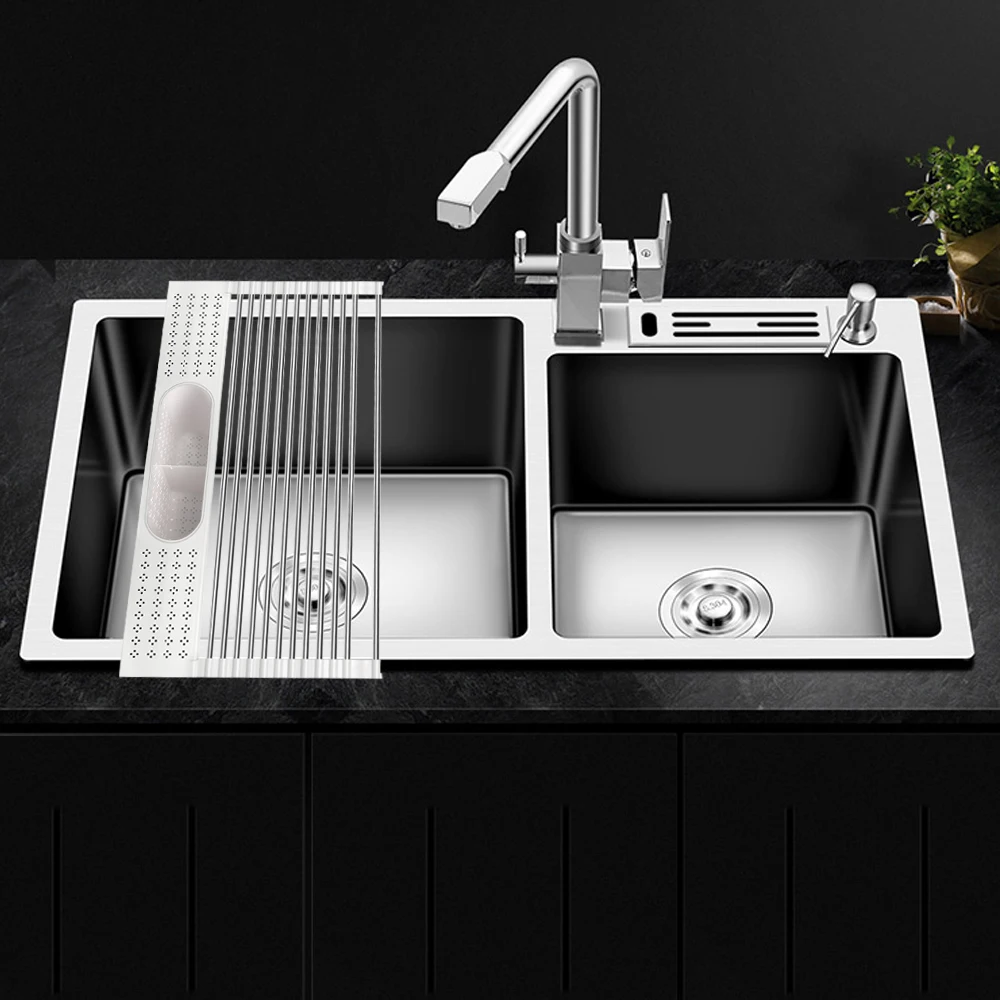 Подставка для сушки посуды Складная Многофункциональная сушилка раковины из