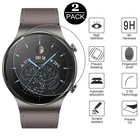 2 упаковки для Huawei Watch GT 2 Pro, закаленное стекло для защиты экрана умных часов от царапин, защитная стеклянная пленка