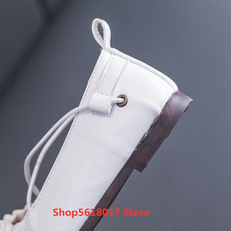 

2021 Baby Girls' Single Shoes Spring And Summer Fashion Children Leather Shoes Girl Princess Beanie Shoes Soft Bottom Flat