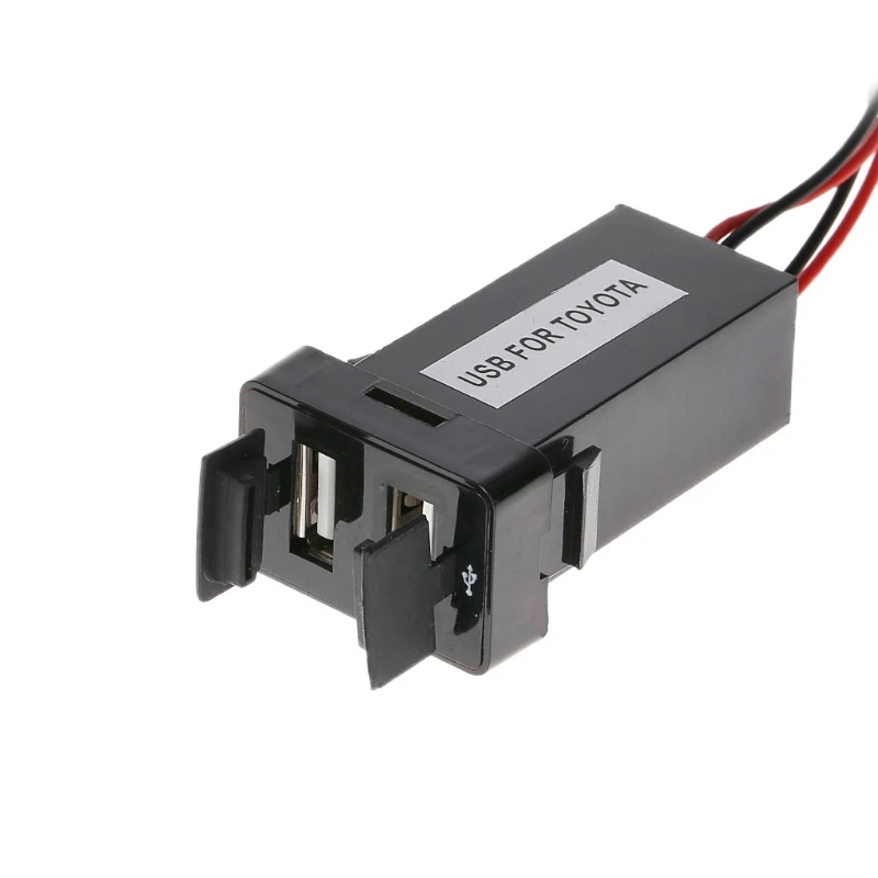 

12V 2.1A Dual USB 2 Port Car Charger Socket Lighter Adapter For Toyota Corolla