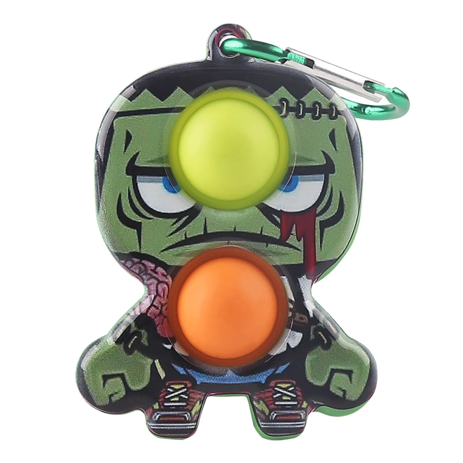 Хэллоуин пузырь на палец музыкальный Маленький Дьявол брелок декомпрессионная