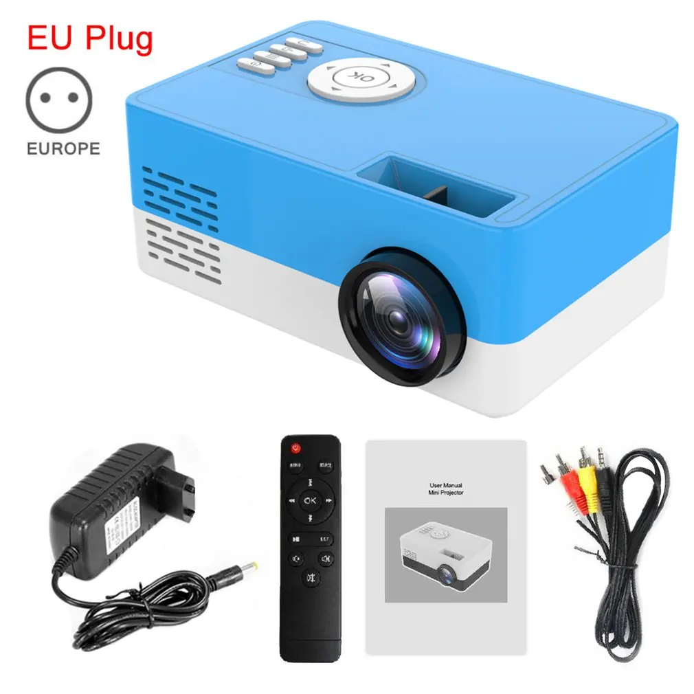 

1080P Home Mini Video Projector Projector LED Projector Support High Definition Display Media Player Pocket Beamer