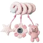 Игрушки для малышей, Детская плюшевая игрушка-погремушка в виде животного, мобиль для детской коляски, детской кроватки, детские игрушки для детей 0-12 месяцев