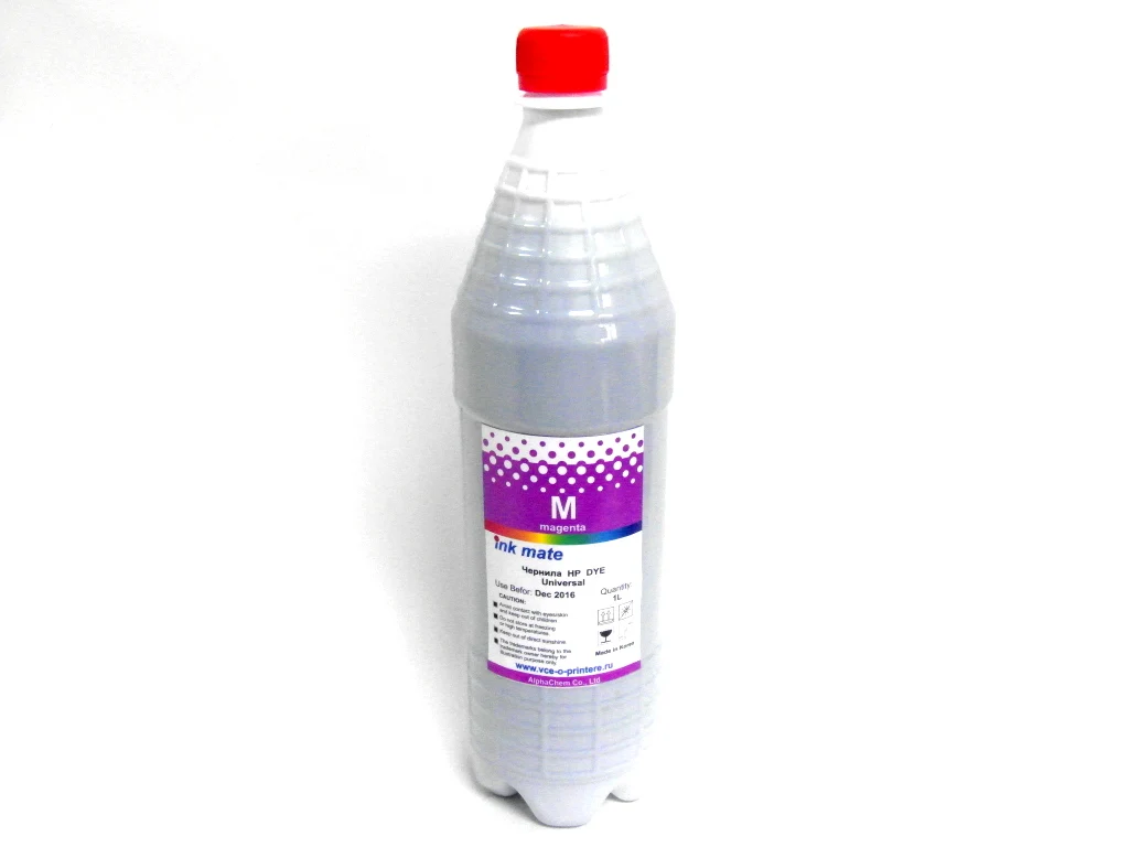 Фоточернила на водной основе Magenta 1 литр для HP универсальные | Компьютеры и офис