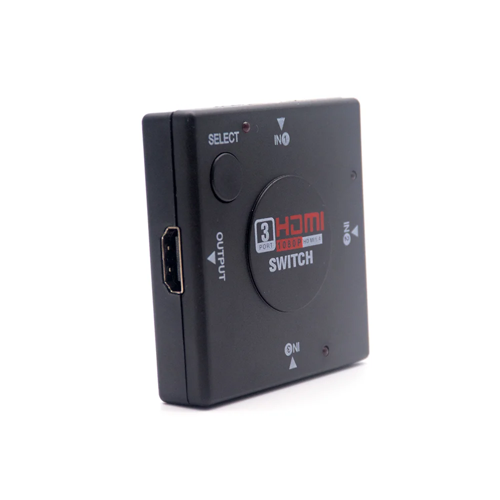 Мини V1.4 3 портовый HDMI совместимый Коммутатор сплиттер порт для PS3 PS4 Xbox 360 ПК DV DVD HDTV|