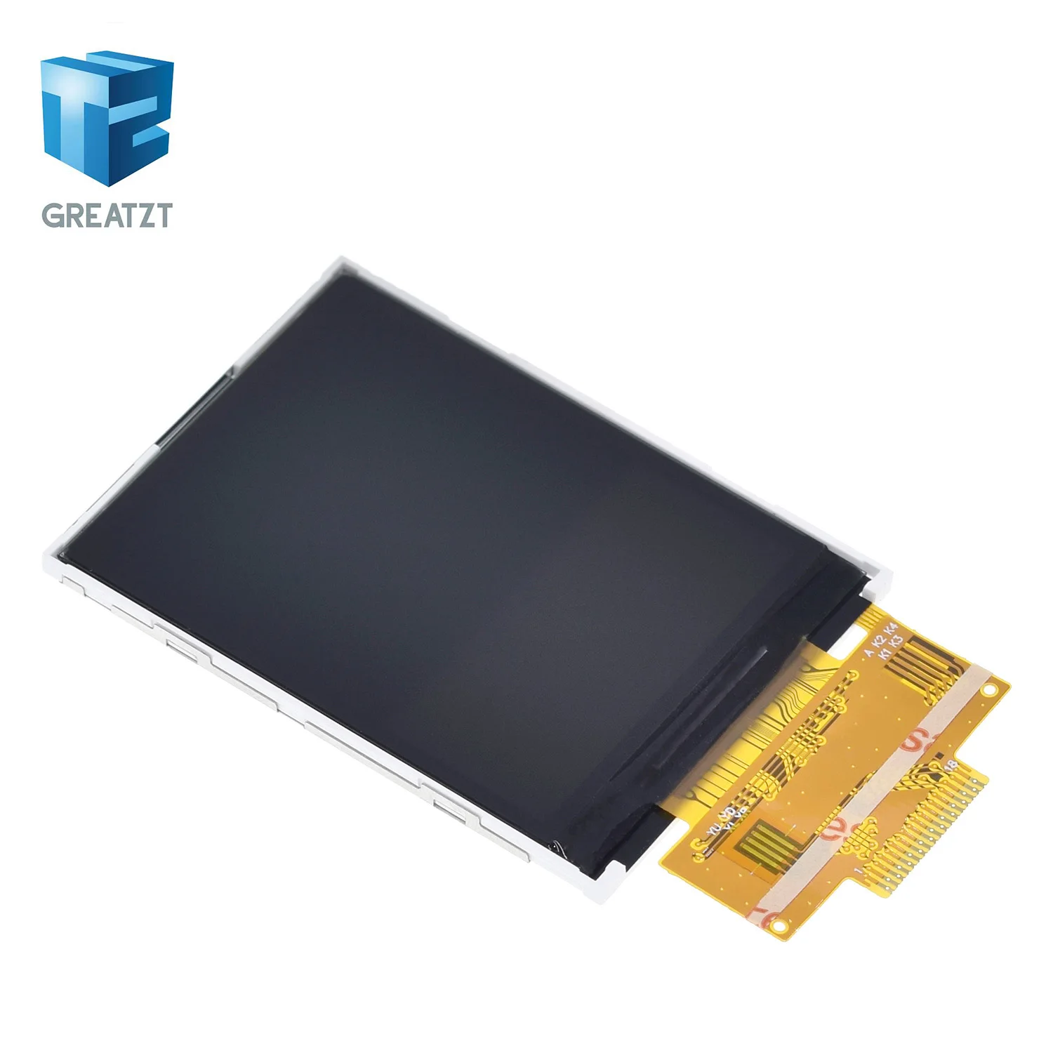 2.4 screen 2," 240x320 SPI TFT ЖК-дисплей серийный Порты и разъёмы модуль+ 5 V/3,3 V адаптер PBC Micro SD ILI9341 Белый светодиодный(Т-образной сенсорный экран - Цвет: 2.4 screen