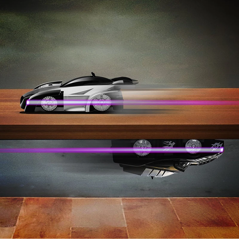 Мини автомобиль для скалолазания на стене с дистанционным управлением