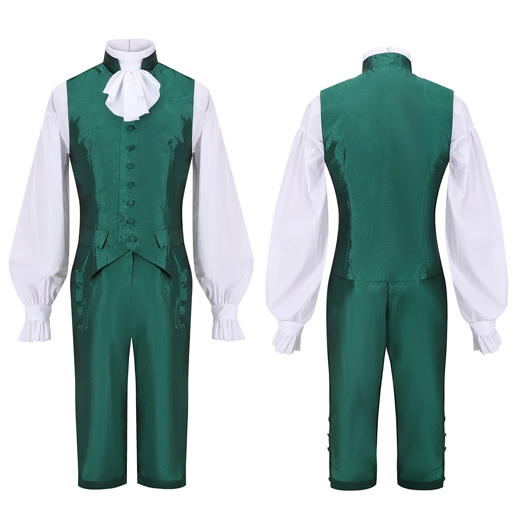 

Alexander Hamilton Musical Rock Opera Concert Cosplay Costume Man Stage Outfit Halloween Carnival Shows Cloth