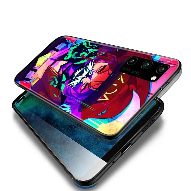 

League Legend for Huawei Honor 30 20S 20 10i 9S 9A 9C 9X 8X 10 9 Lite 8A 7C 7A Pro Soft Black Phone Case