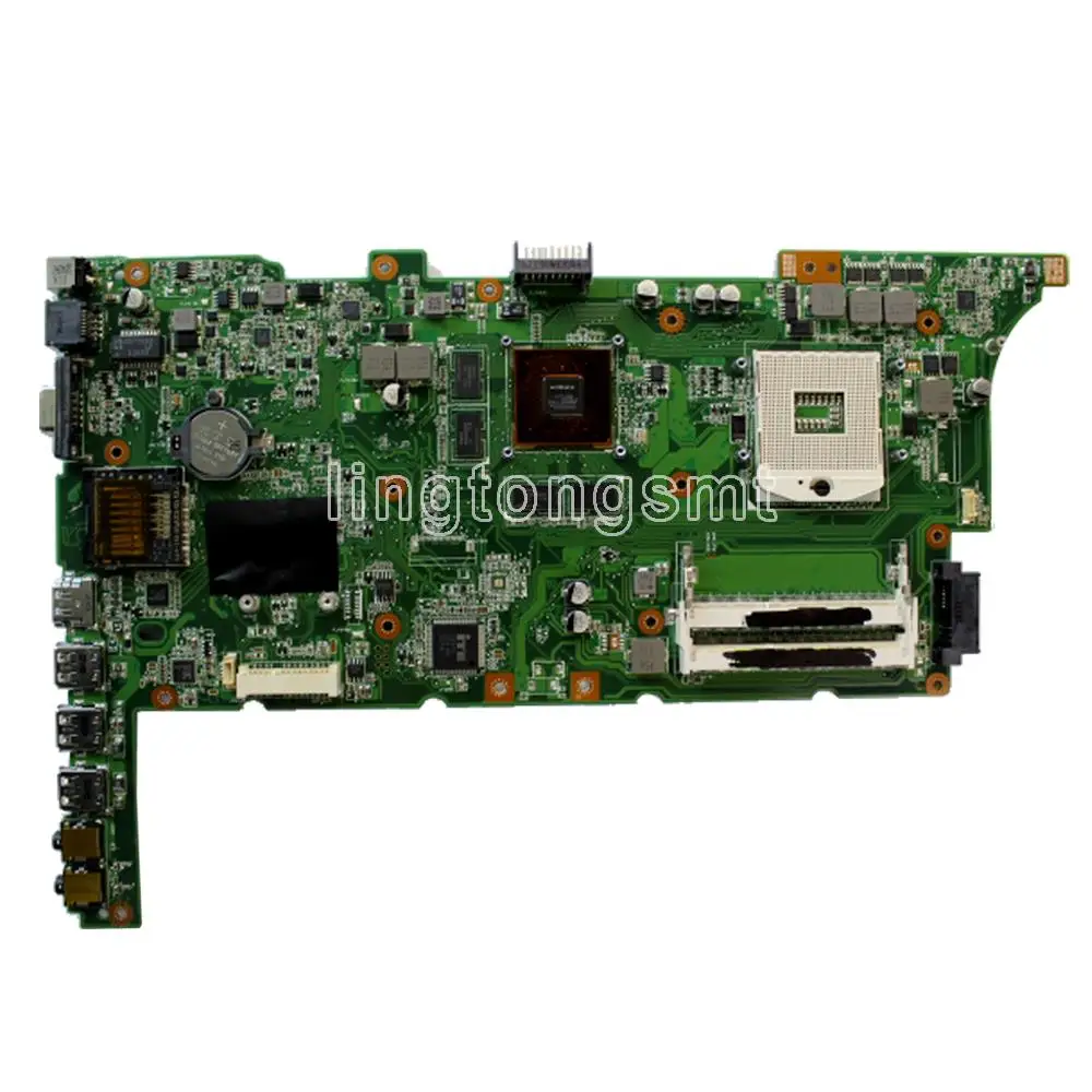 K73SM материнская плата 8 * Память GT520M 1 ГБ Rev 2 3 для For Asus K73SV K73SD ноутбука