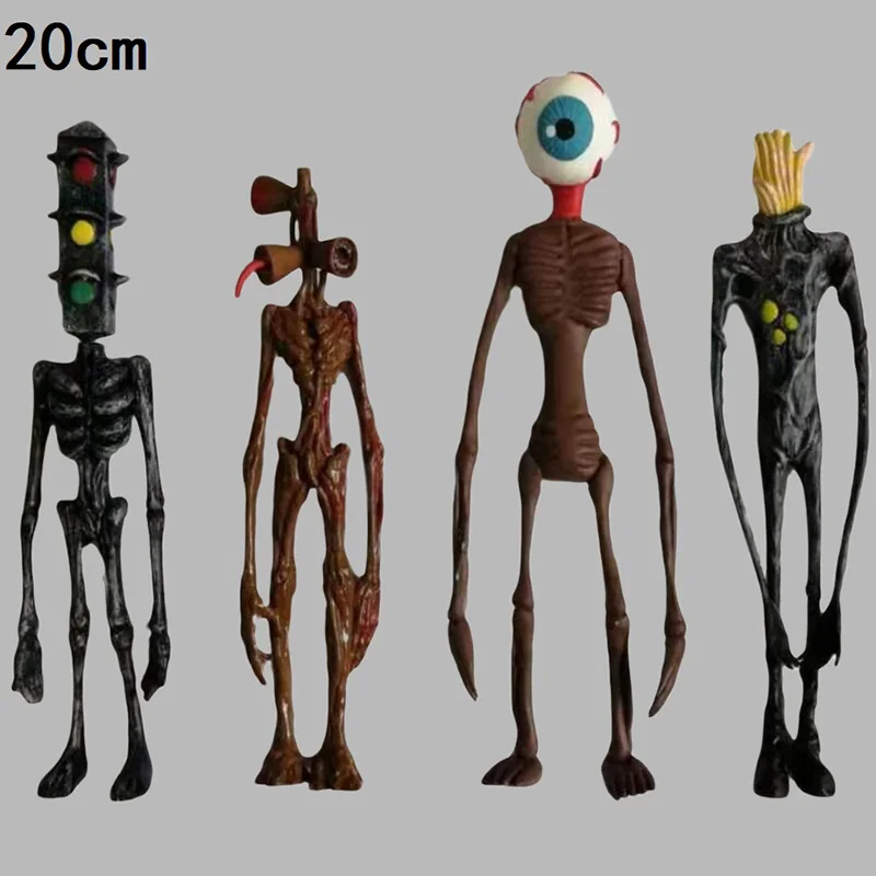 Большой 20 см сирена голова Фигурки игрушки Sirenhead рисунок ужас модель куклы имеют