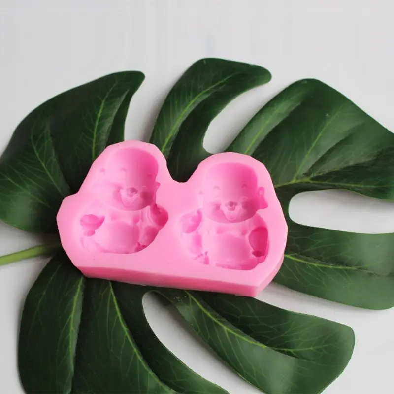 Maitreya Будда Кулон смола литье плесень буддизм эпоксидная форма для изготовления