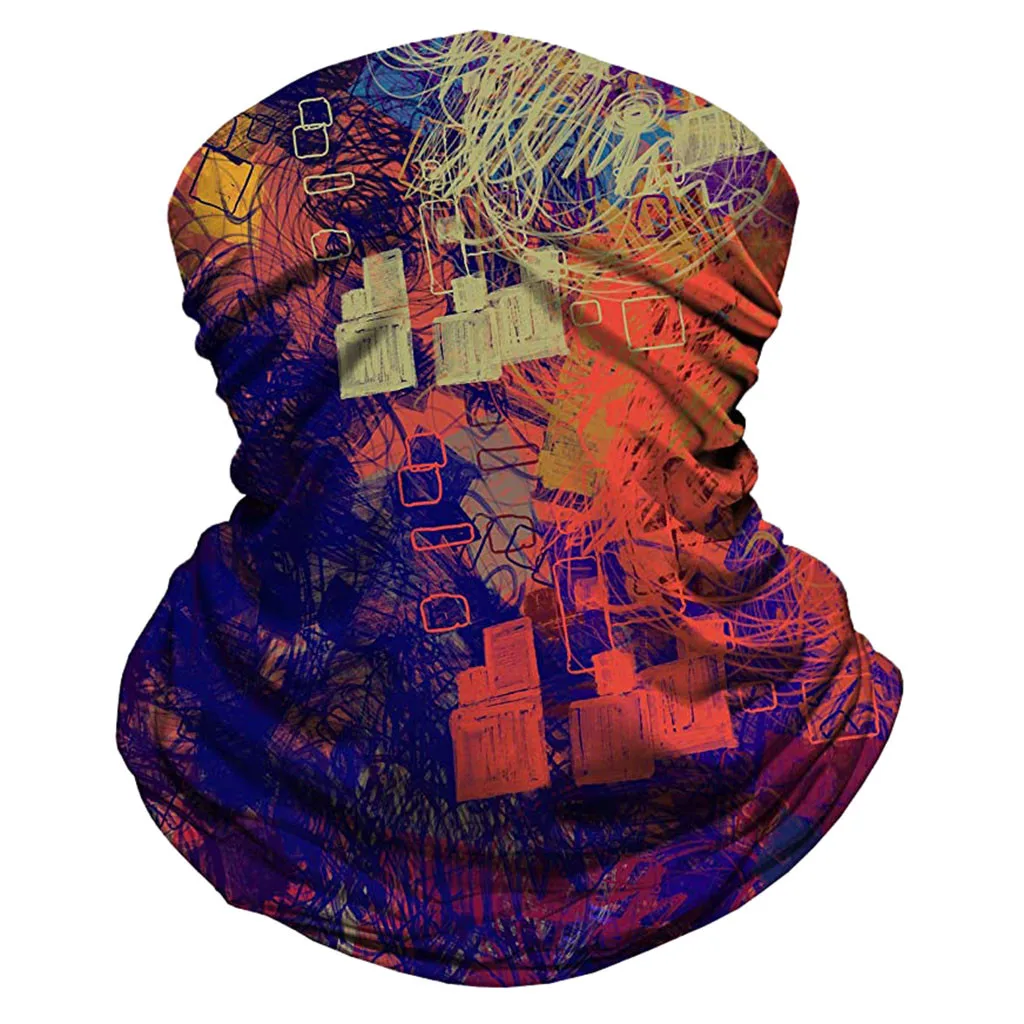 Унисекс уличная повязка на голову шарф шеи ветрозащитная Защита от солнца