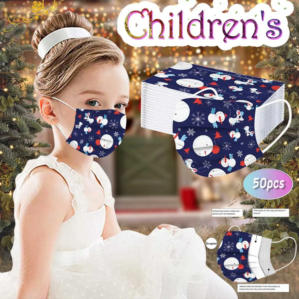 Детский трехслойный нетканый дышащий материал massk для улицы Пыленепроницаемая