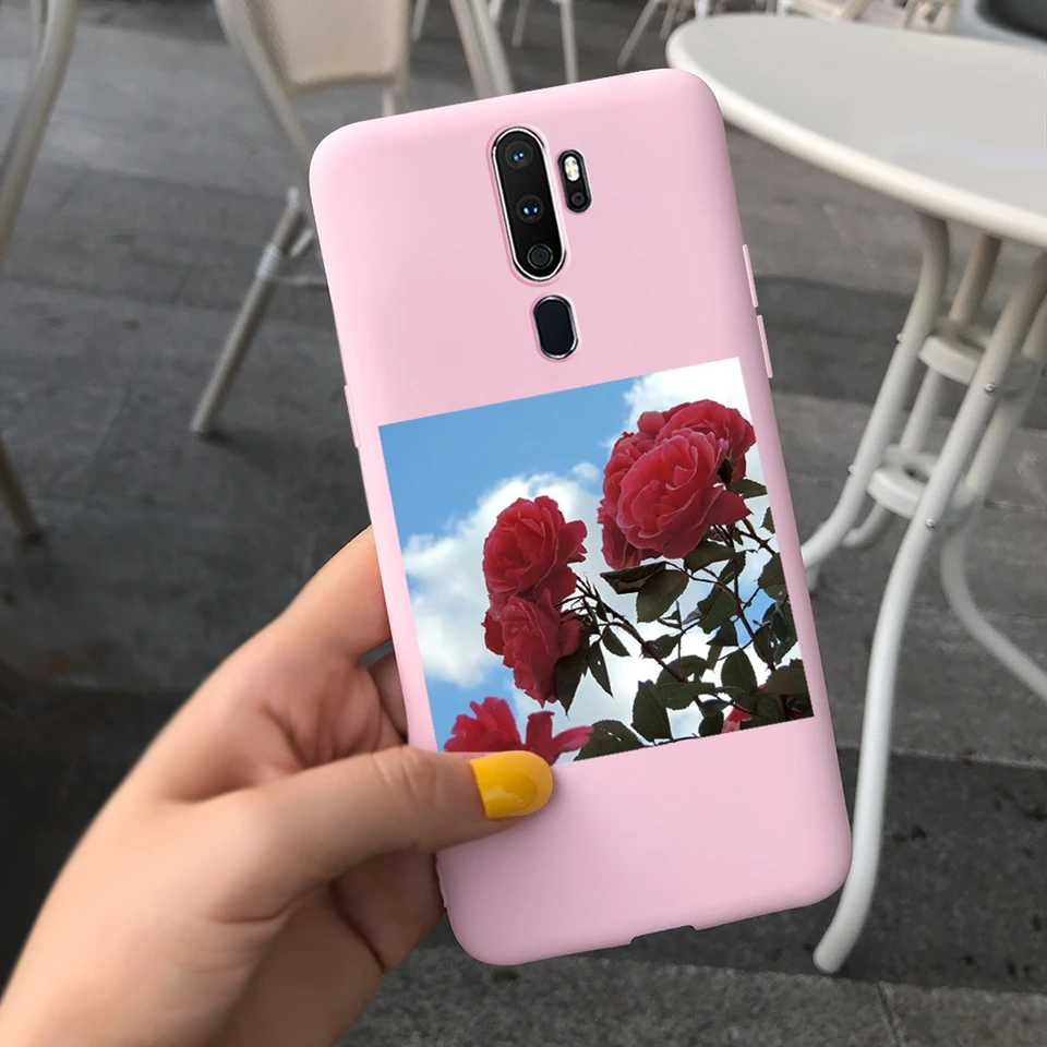 For Oppo A5 A9 2020 A11 A11X Case Cute Butterfly Flower Silicone Back Cover Coque For OPPOA9 OPPOA5 A11 X Bumper Shell Funda best case for android phone