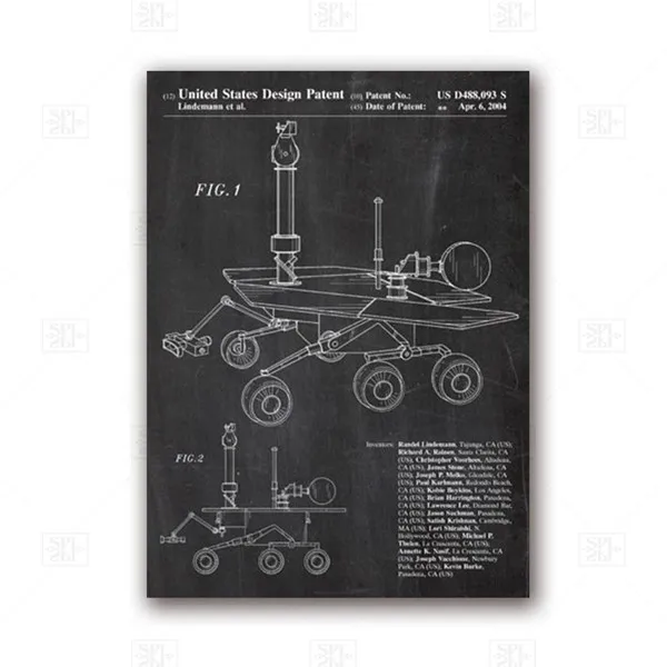 

Space Patent Posters and Prints Outer Space Ships Blueprints Poster Canvas Painting Science Wall Art Pictures Decor Gift Idea