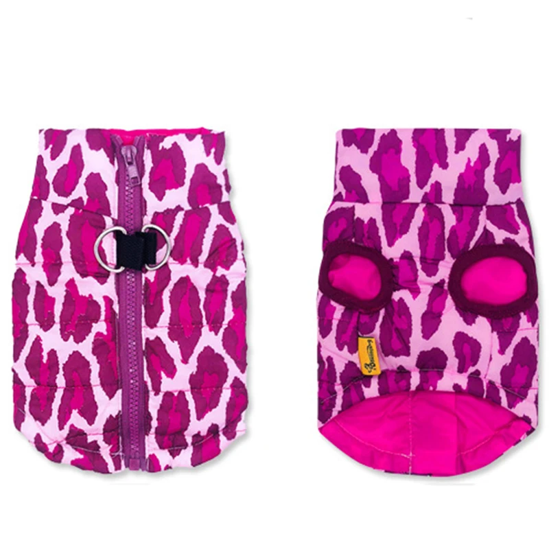 Теплая куртка для собак пальто домашних животных водонепроницаемая одежда жилет