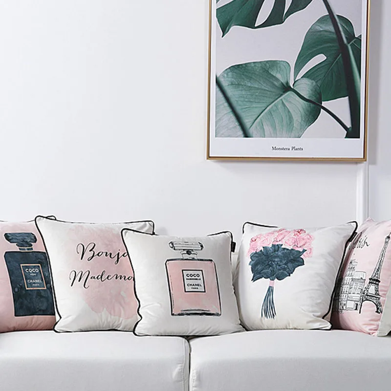 Романтическая наволочка для подушки Housse De Coussin рождественские украшения дома