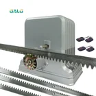 Открыватель для раздвижных ворот с 4 м стойками, 1800 кг, 1 фотоэлемент, 1 Сигнализация, пульт дистанционного управления опционально