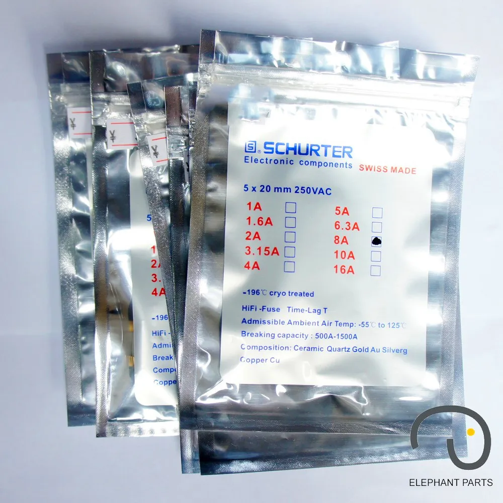 

Swiss Schurter alloy fuse 5X20mm 1PCS