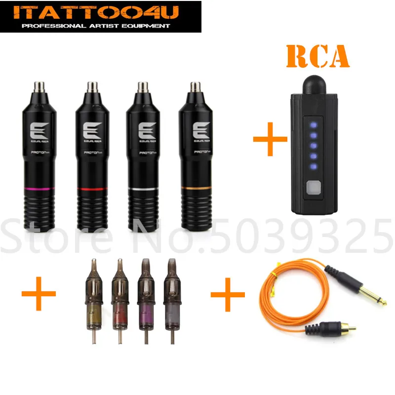 Профессиональный набор для татуировки с машинкой|Тату-машинки| |