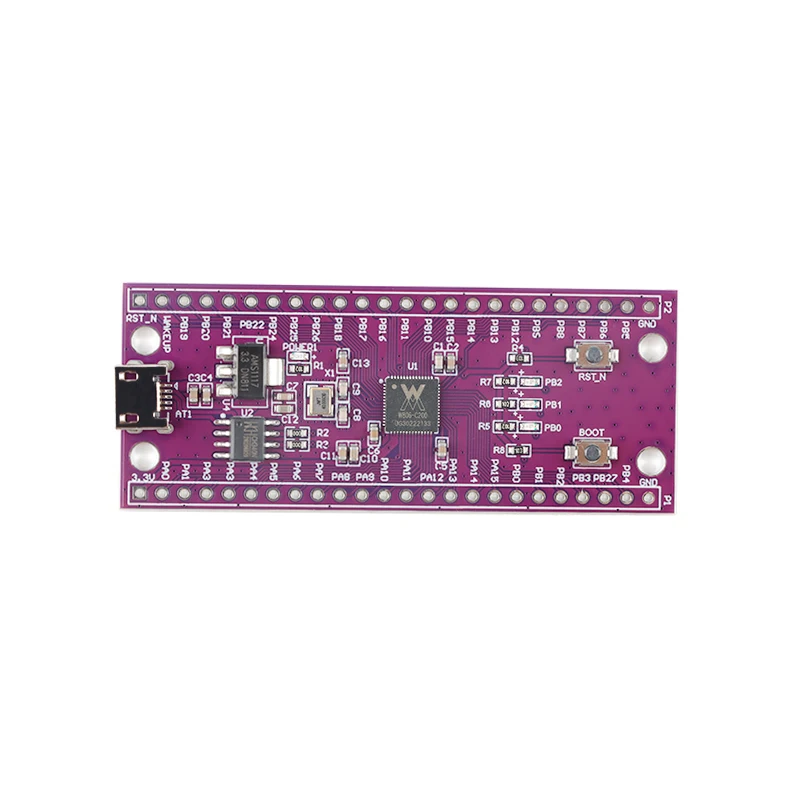 W806 микроконтроллер 240 МГц 5-8Bit STM32 макетная плата CH340 IoT MCU чип CDK окружающая среда