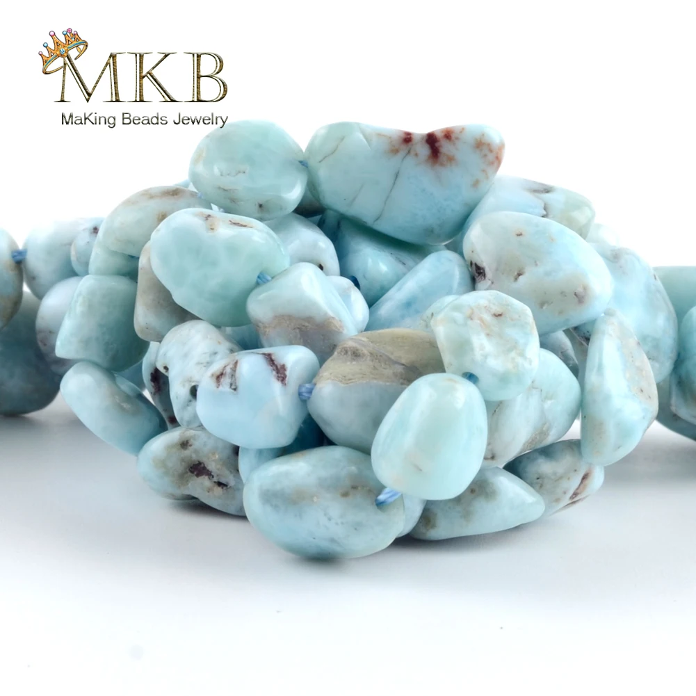 8-10 мм нестандартные бусины из натурального лиримарного камня синего Агата для