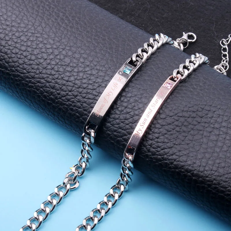 Оптовая продажа 20 шт. браслет сделай сам Луна моей жизни Мой солнце и Звезды пара