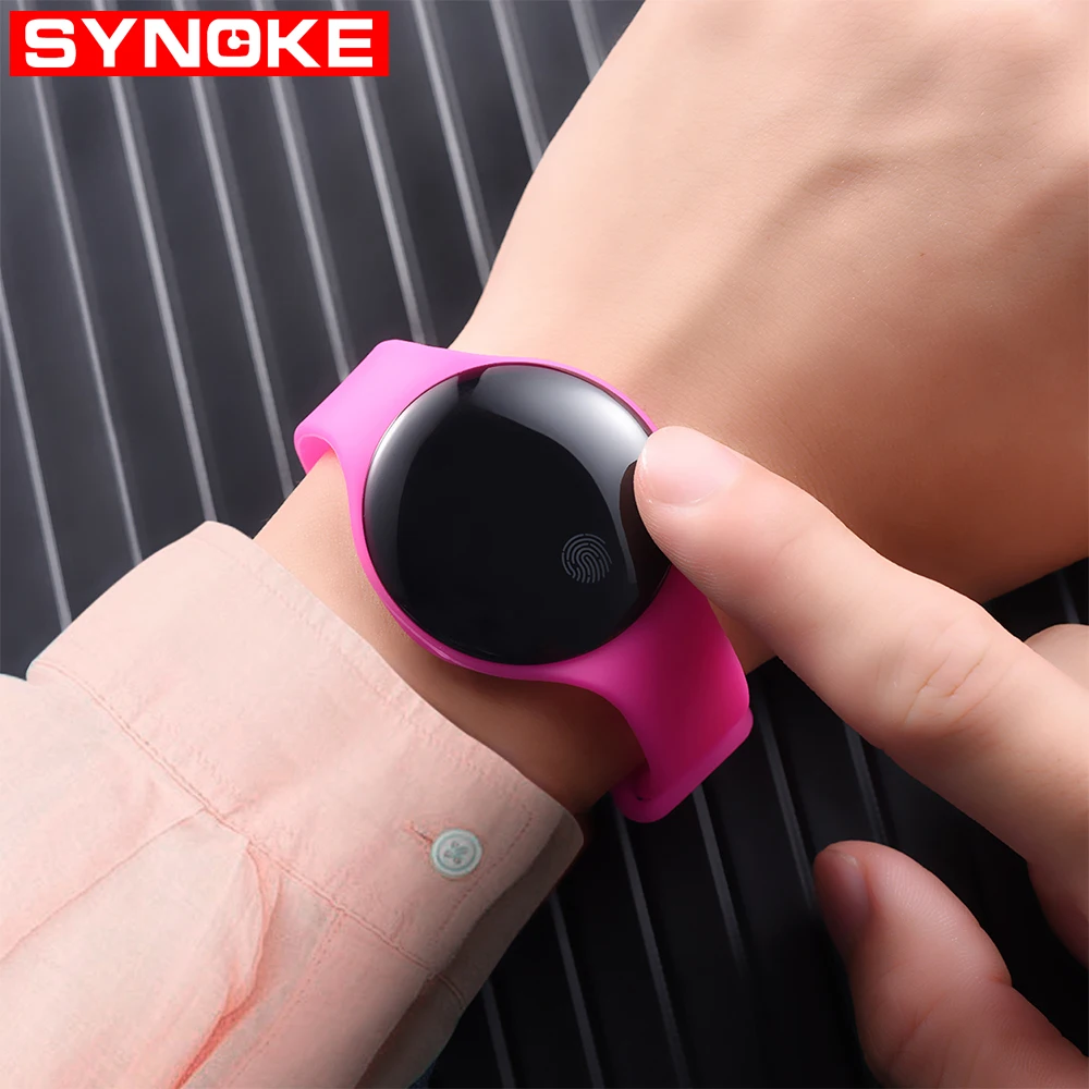 Смарт часы SYNOKE женские спортивные электронные цифровые наручные фитнес