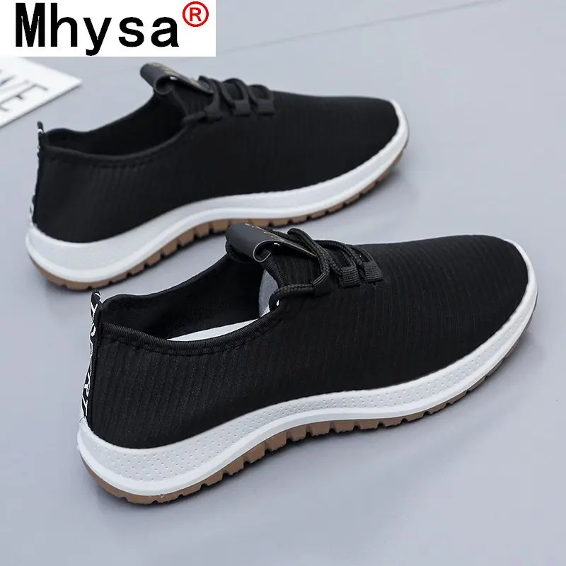 

Autumn 2021 New Women Casual Shoes Fashion Mesh Breathable Sneakers Cloth Shoes Lightweight Women's Vulcanized Shoes Size 35-44