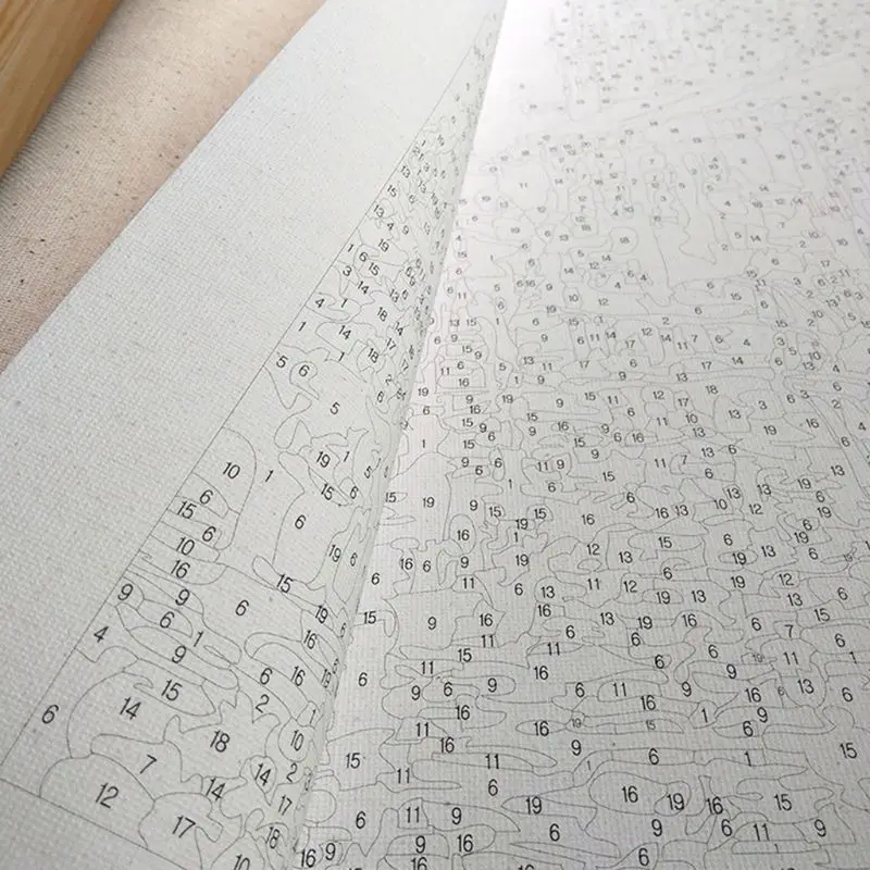 Человеческое тело краска по номерам наборы 16x20 дюймов холст DIY O il ing | Дом и сад
