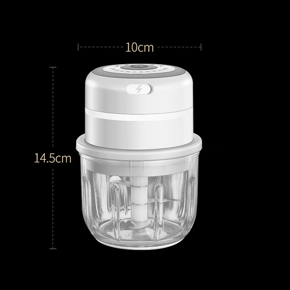 

Electric Mini Food Garlic Vegetable Chopper Grinder Crusher Press For Nut Meat Fruit USB Rechargeable Meat Grinder Kitchen Tools