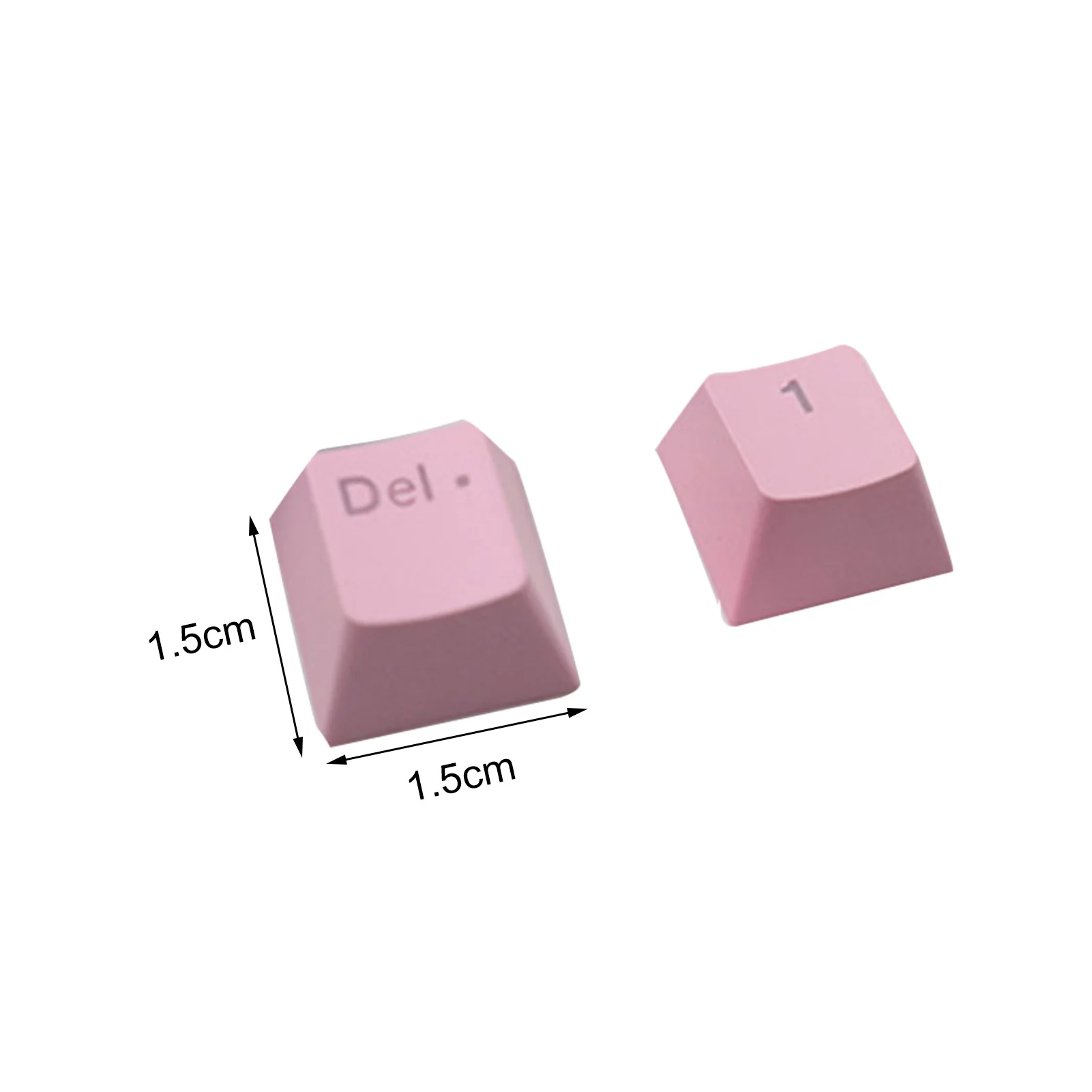 

Mechanical Keyboard key caps 104 Replaceable PBT Keycaps Transparent Lettering Keys Double Shot Injection Backli KeyCaps