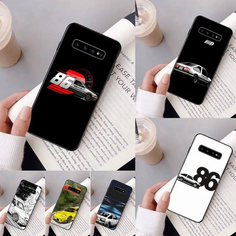 Yinuoda INITIAL D AE86 окрашенный чехол для телефона Samsung Galaxy A50 A30 A71 A40 S10E A60 A50s A30s Note 8 9 S10 Plus