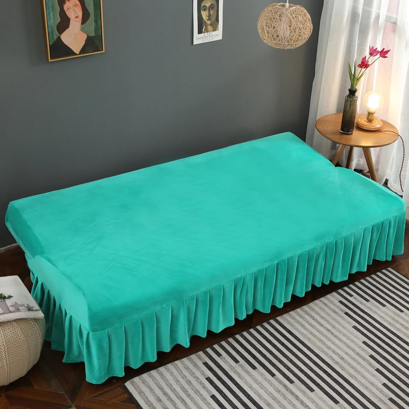 Чехол для дивана из эластичной плюшевой ткани облегающий полноразмерный