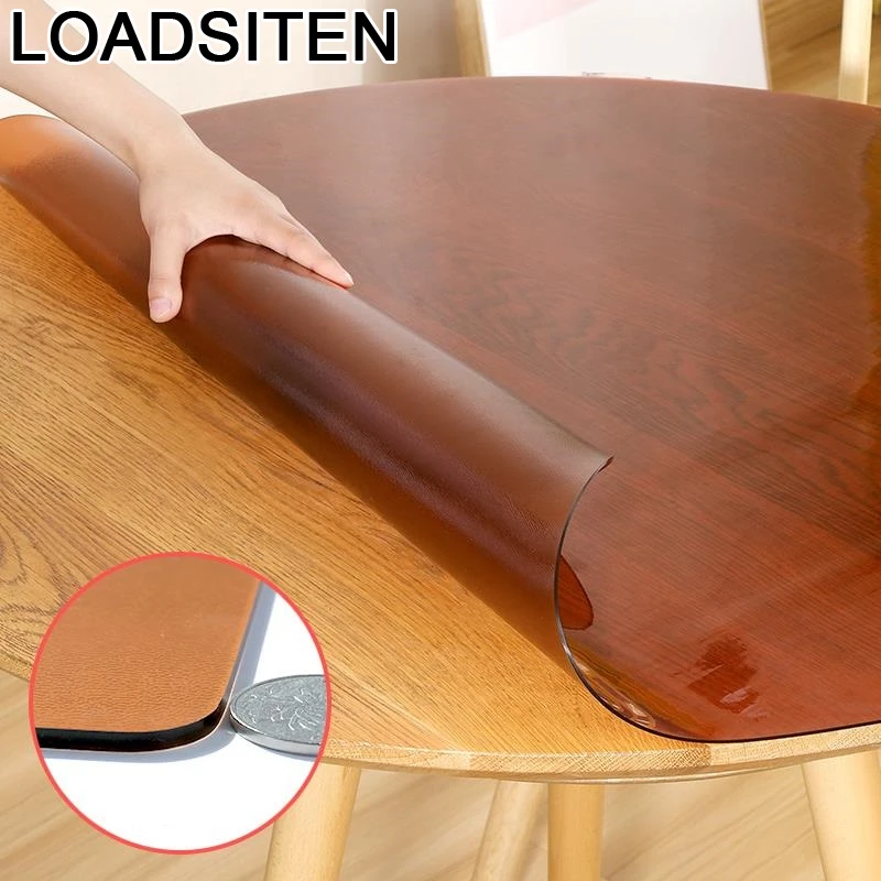 

Mariage Wedding Obrus Kuchenny Dining Tafellaken Plastique Redonda Round Cover Manteles Nappe Toalha De Mesa PVC Table Cloth