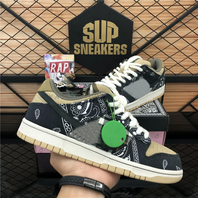 Новинка 2021 Высококачественная массивная обувь Dunky SB Dunks Shadow Ben Jerry Samba Sashiko бледно