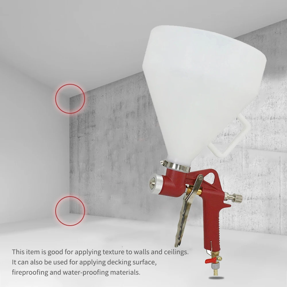 Воздушный бункер пистолет распылитель Краски инструмент текстуры для