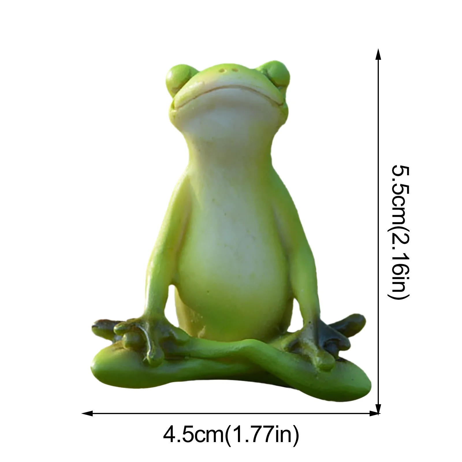 

1pcs creative cute resin rural frog statue decoration outdoor frog sculpture desk garden shop decoration decoration Dropshipping