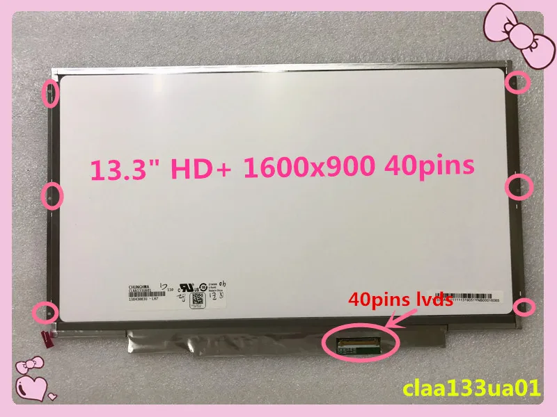 

FREE SHIPPING 13.3'' for SONY VPC-SA SB SC SD VPC-SA25 VPC-SA27 CLAA133UA01 1600*900 LCD LED Display Screen HD+ 40 PINS