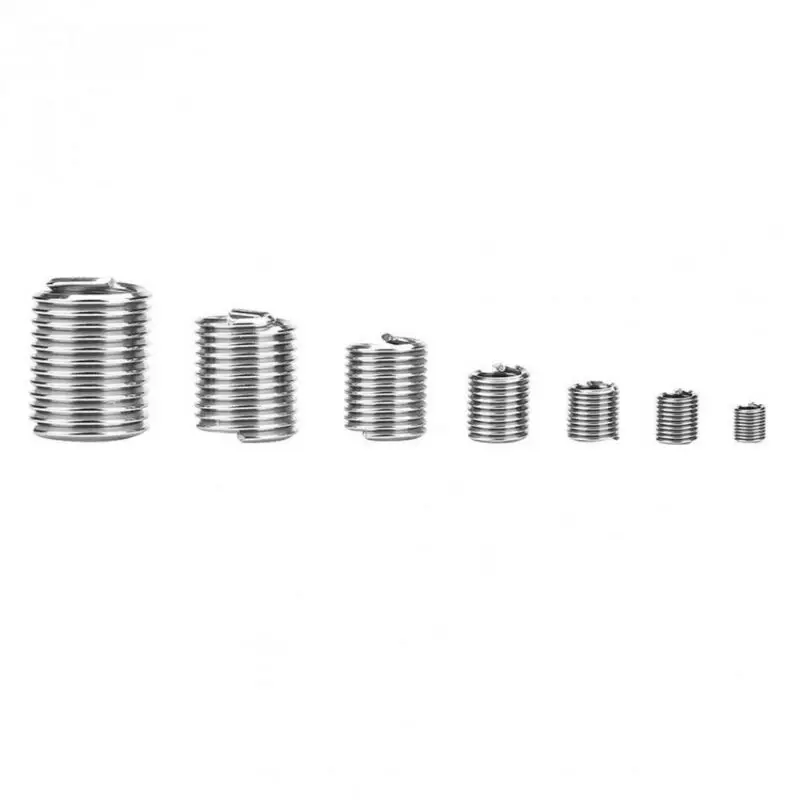 

Metric Wire Thread Insert Replacement 60pcs M3-M12 Stainless steel Kit Accessories Helicoil
