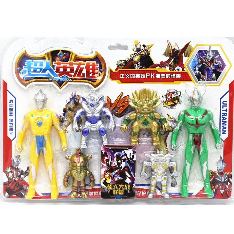 Коллекционные модели игрушек Ultraman коллекционная Вселенная Супермен японское