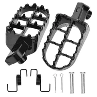 60 hot sale durable footrest foot pegs pedals for yamaha pw5080 tw200 crf5070 kids dirt bikes motorcycle foot rests