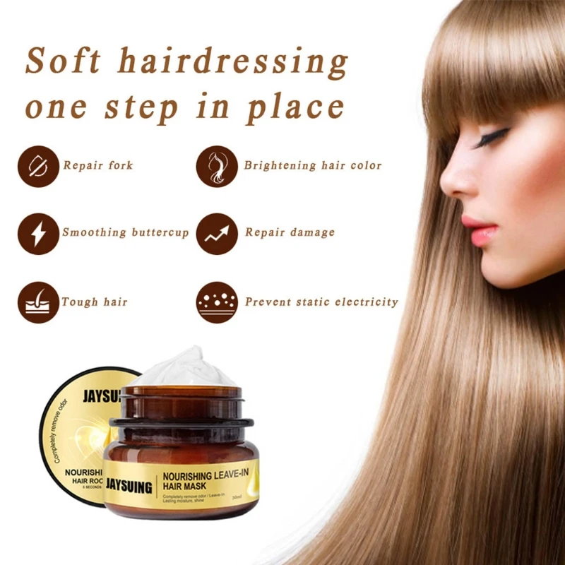 

Magical Hair Treatment Mask Deep Conditioner Suitable for Dry and Damaged Hair C1FF