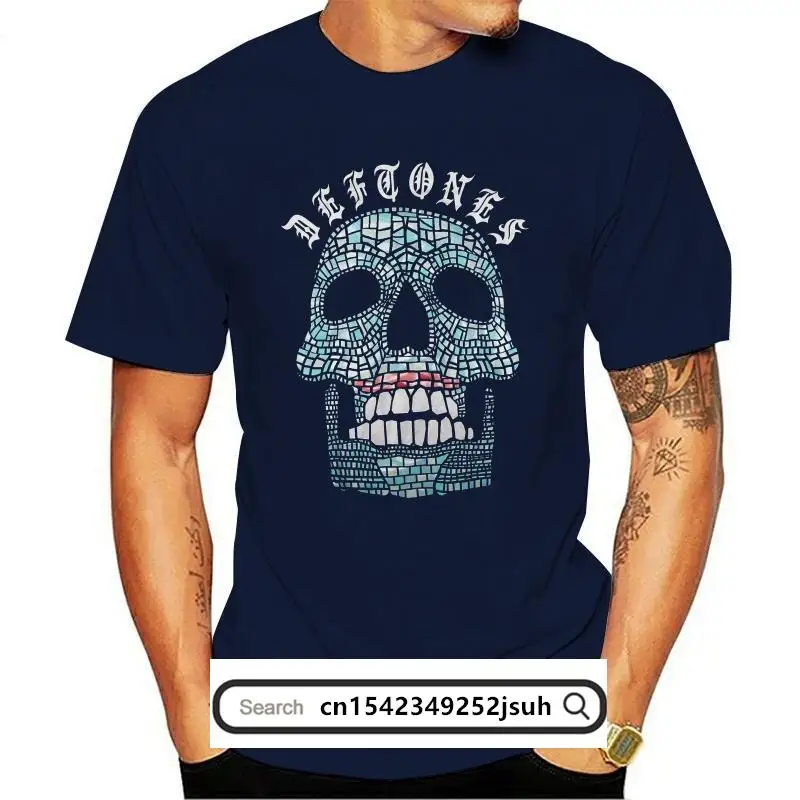 

New funny t shirt men novelty tshirt Deftones Jade Skull T-shirt
