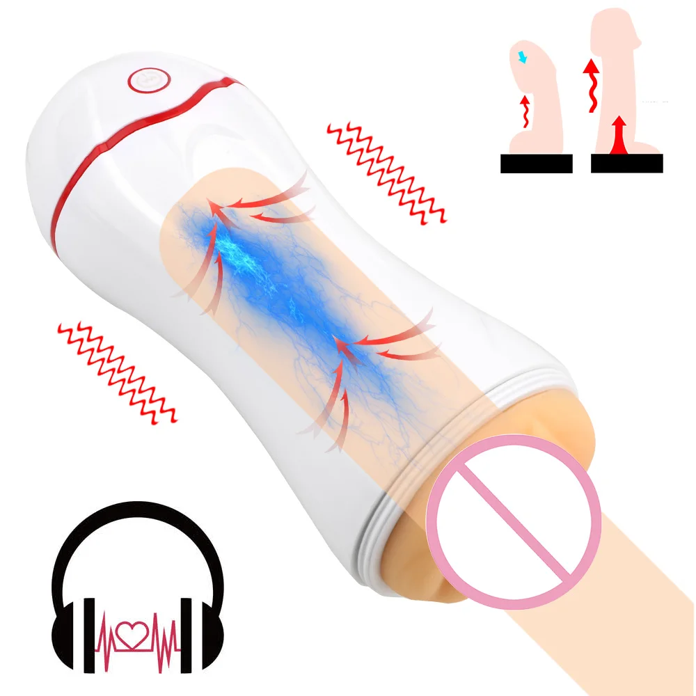 Мужской мастурбатор VATINE секс игрушки для мужчин автоматический голосовой