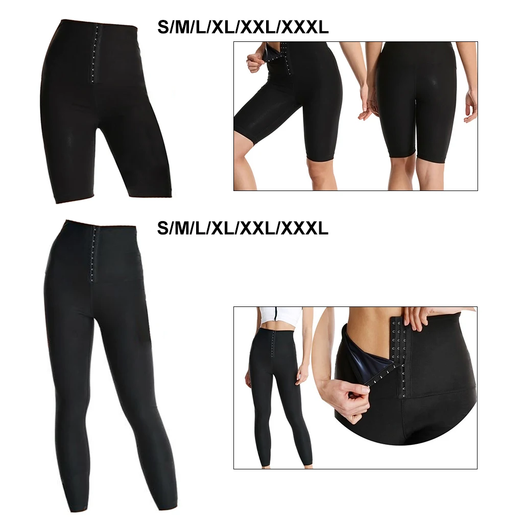 

Женские тренировочные спортивные брюки-сауна, Леггинсы для йоги, тренажерного зала, для живота, для тренировок, для контроля живота, термо