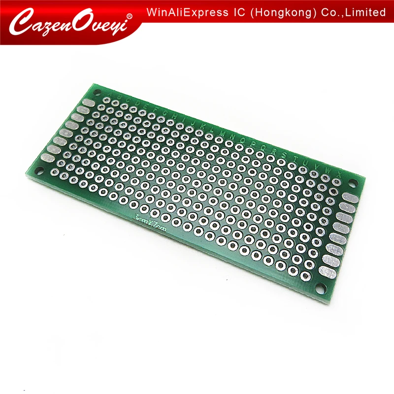 

5pcs/lot 3x7cm 3*7 Double Side Prototype PCB diy Universal Printed Circuit Board In Stock