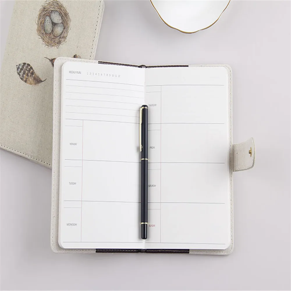 

Replaceable Gift Stationery Journal Notebook Notepad Retro