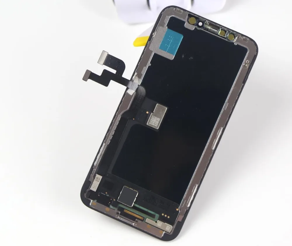 Высокое качество oled-дисплей для iphone X Xs XsMax Xr ЖК-экран дигитайзер с сенсорным экраном черный для iphone X дисплей+ Бесплатный подарок